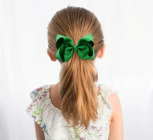 Load image into Gallery viewer, Green Ribbon Bow
