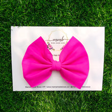 Load image into Gallery viewer, Hot Pink Swim Bow
