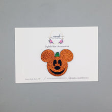 Load image into Gallery viewer, Pumpkin Mickey Clip

