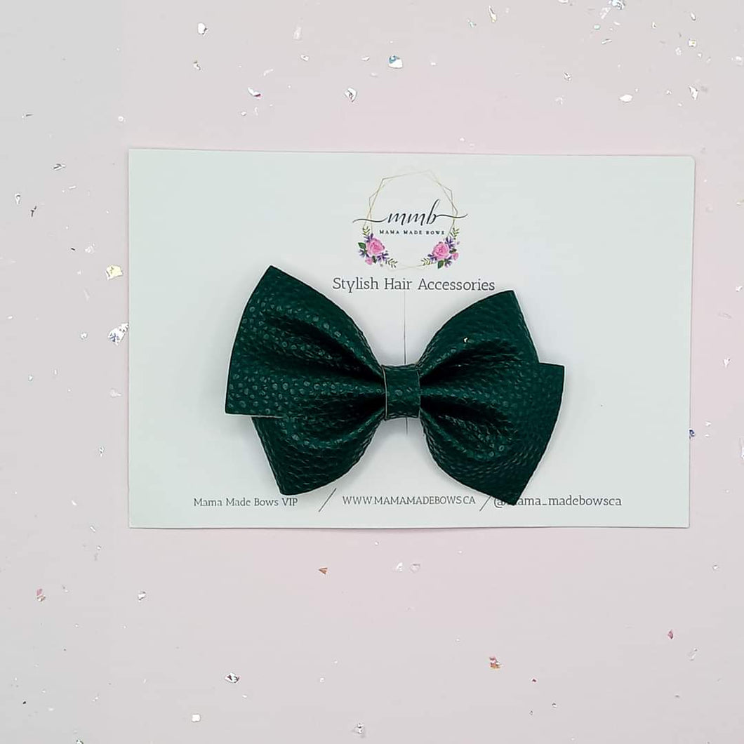 Forest Green Addy Bow