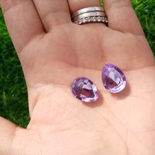 Load image into Gallery viewer, Purple Jewel Charms (2pk)
