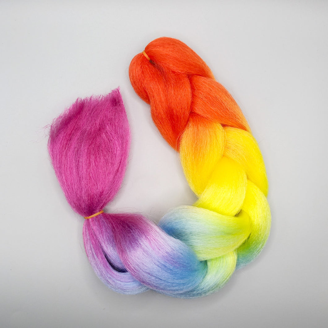 Rainbow Unicorn Ombre Hair
