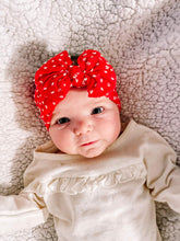 Load image into Gallery viewer, Polkadot Knotted Headwrap
