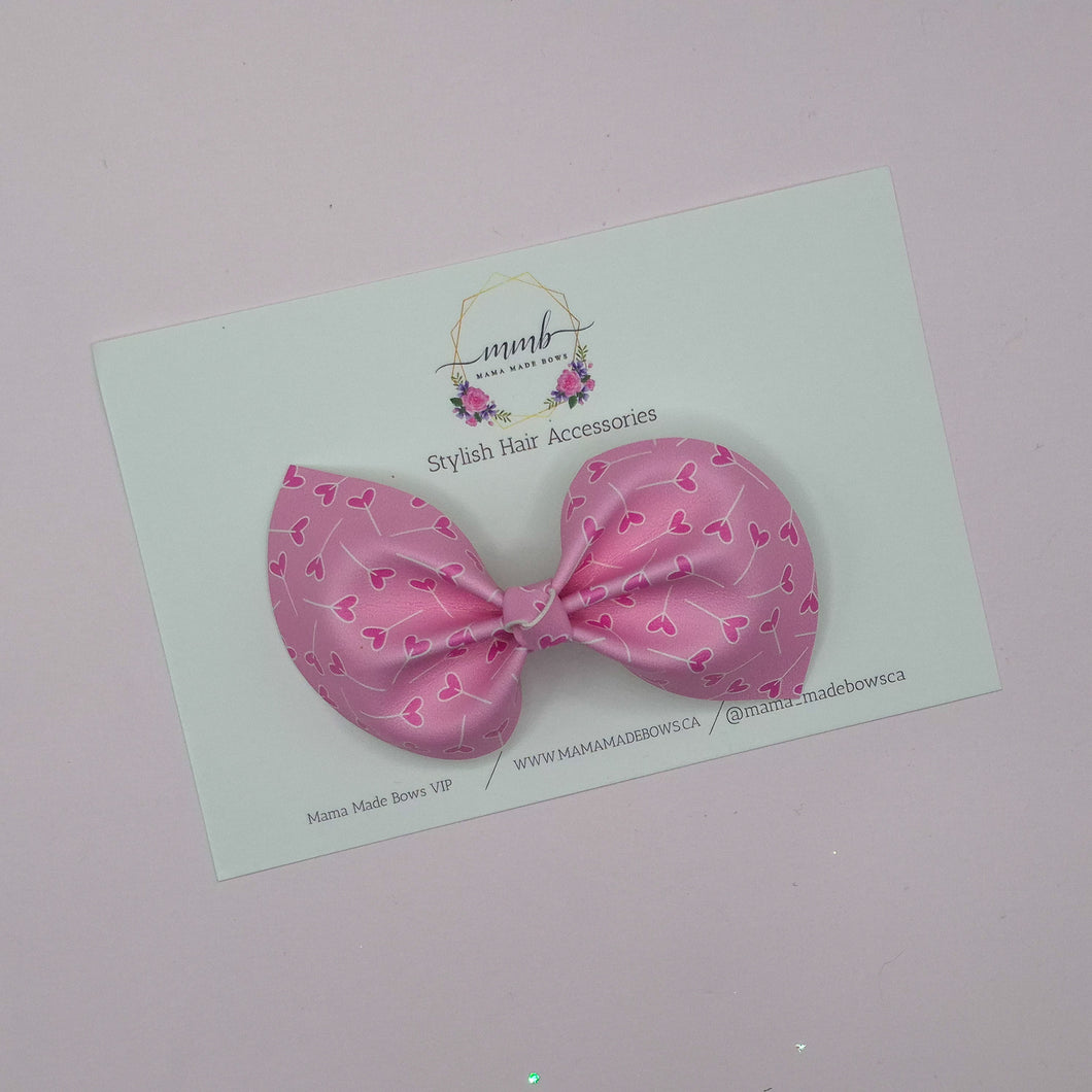 Heart Lollipop Charlotte Bow