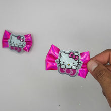 Load image into Gallery viewer, Hot pink Kitty Pigtails
