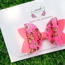 Load image into Gallery viewer, Pink Butterfly Swim Bow
