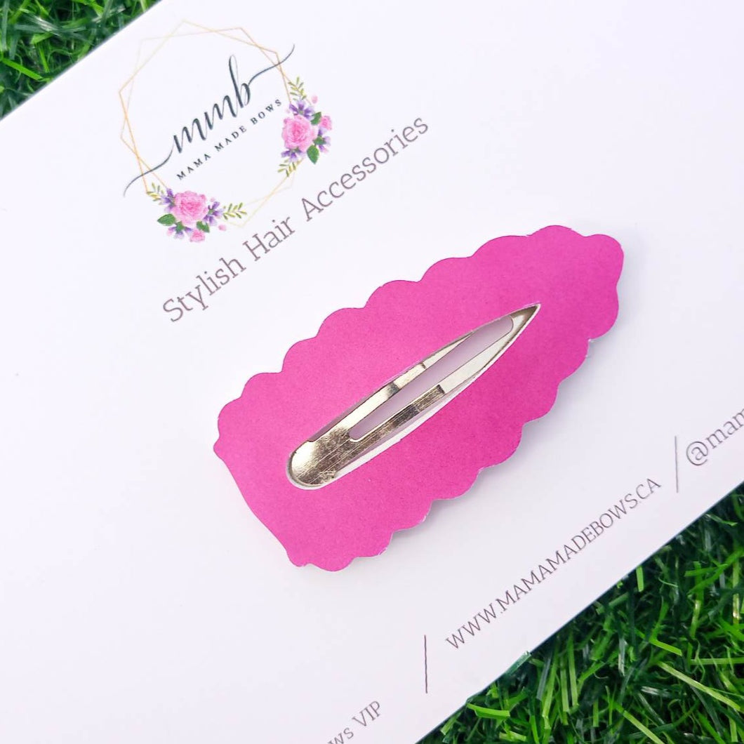 Pink UV Colour Changing Snap Clip
