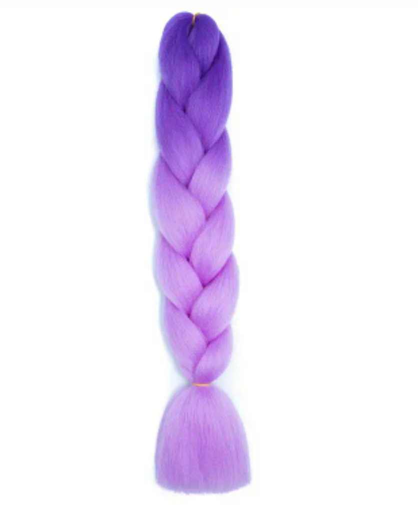 Purple Ombre Unicorn Hair