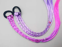Load image into Gallery viewer, Tutti-Frutti Braided Ponytail Purple
