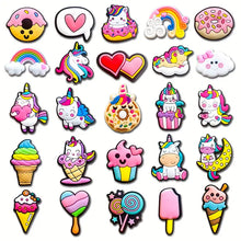 Load image into Gallery viewer, Unicorn Friends Croc Charms
