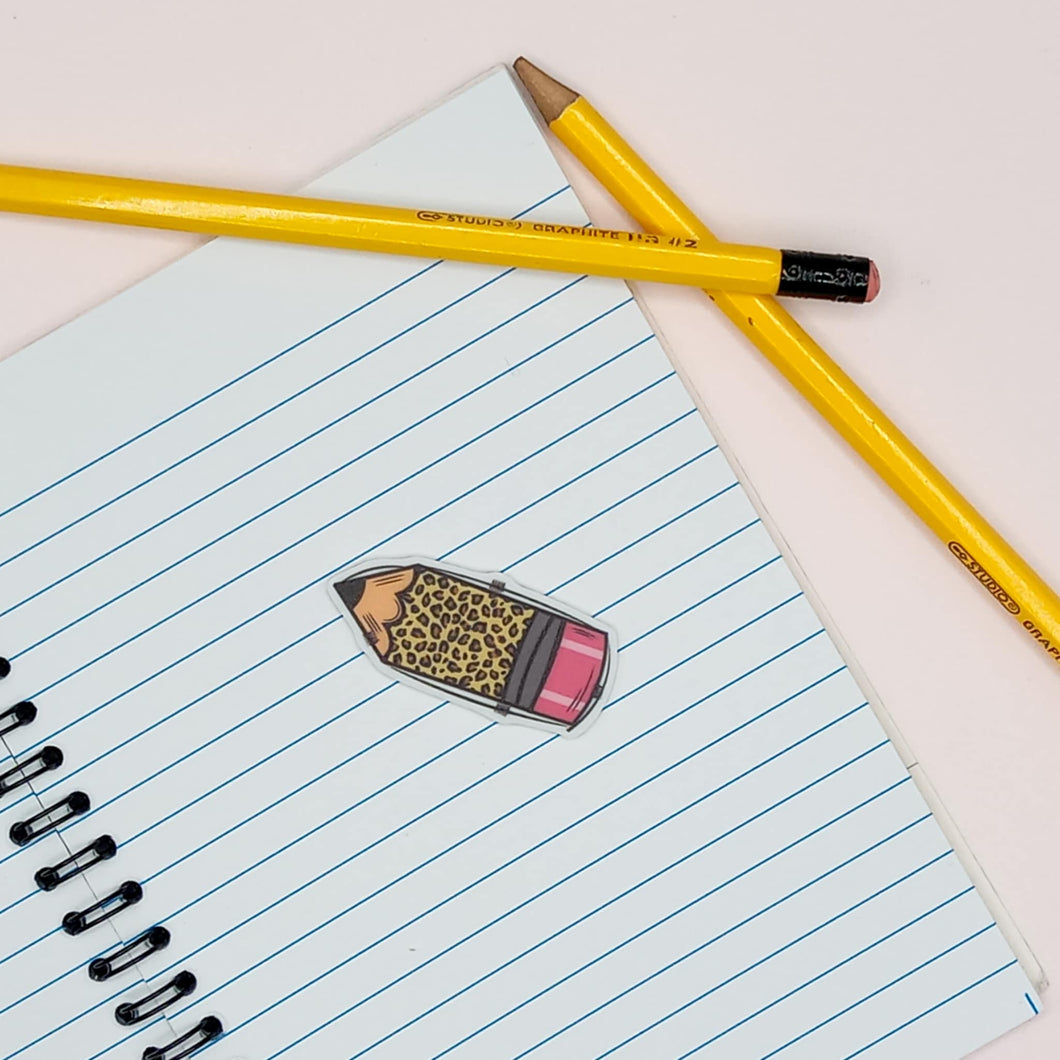 Leopard Pencil Clip