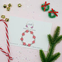 Load image into Gallery viewer, Red Peppermint Charm Bracelet
