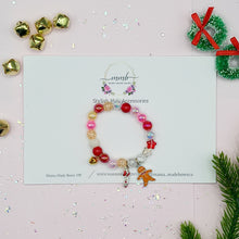 Load image into Gallery viewer, Gingerbread Man Charm Bracelet
