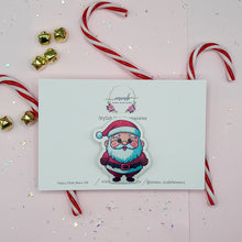 Load image into Gallery viewer, Oversized Santa Snap Clip

