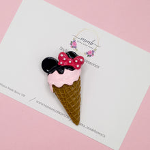 Load image into Gallery viewer, Ice Cream Minnie Cone Clip
