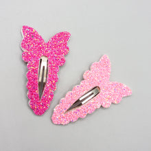 Load image into Gallery viewer, Hot Pink Butterfly Clip
