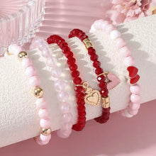 Load image into Gallery viewer, Love Charm bracelet set
