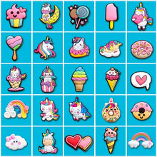 Load image into Gallery viewer, Unicorn Friends Croc Charms
