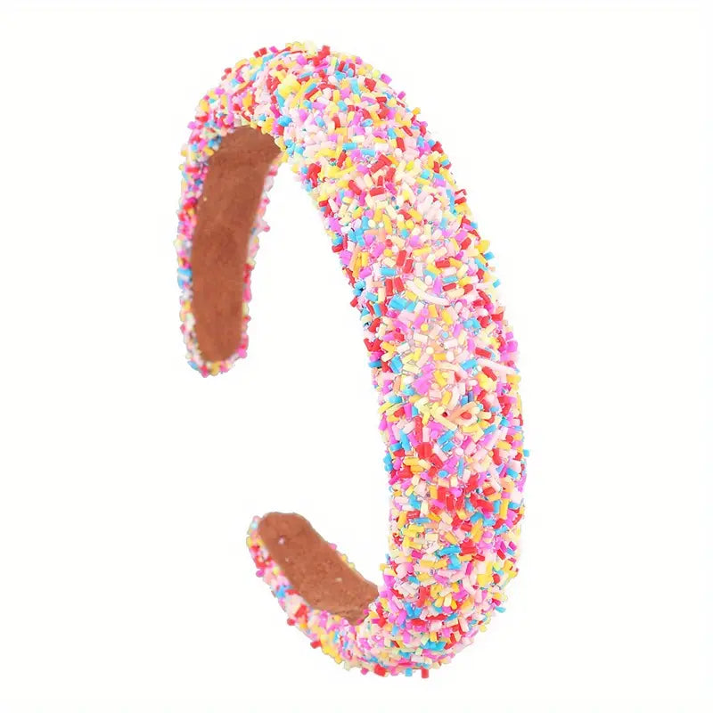 Multicoloured Sprinkle Headband ** Must Go Tracked**