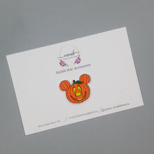Load image into Gallery viewer, Mickey Pumpkin Resin Clip
