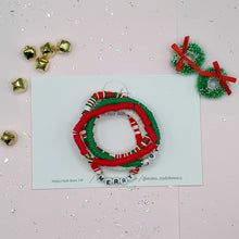 Load image into Gallery viewer, Christmas Stacked Bracelets
