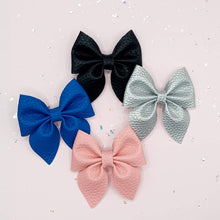 Load image into Gallery viewer, Royal Blue mini Sailor Bow
