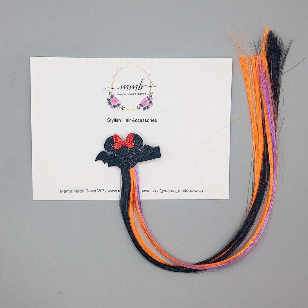 Bat Clip with Hair Extension