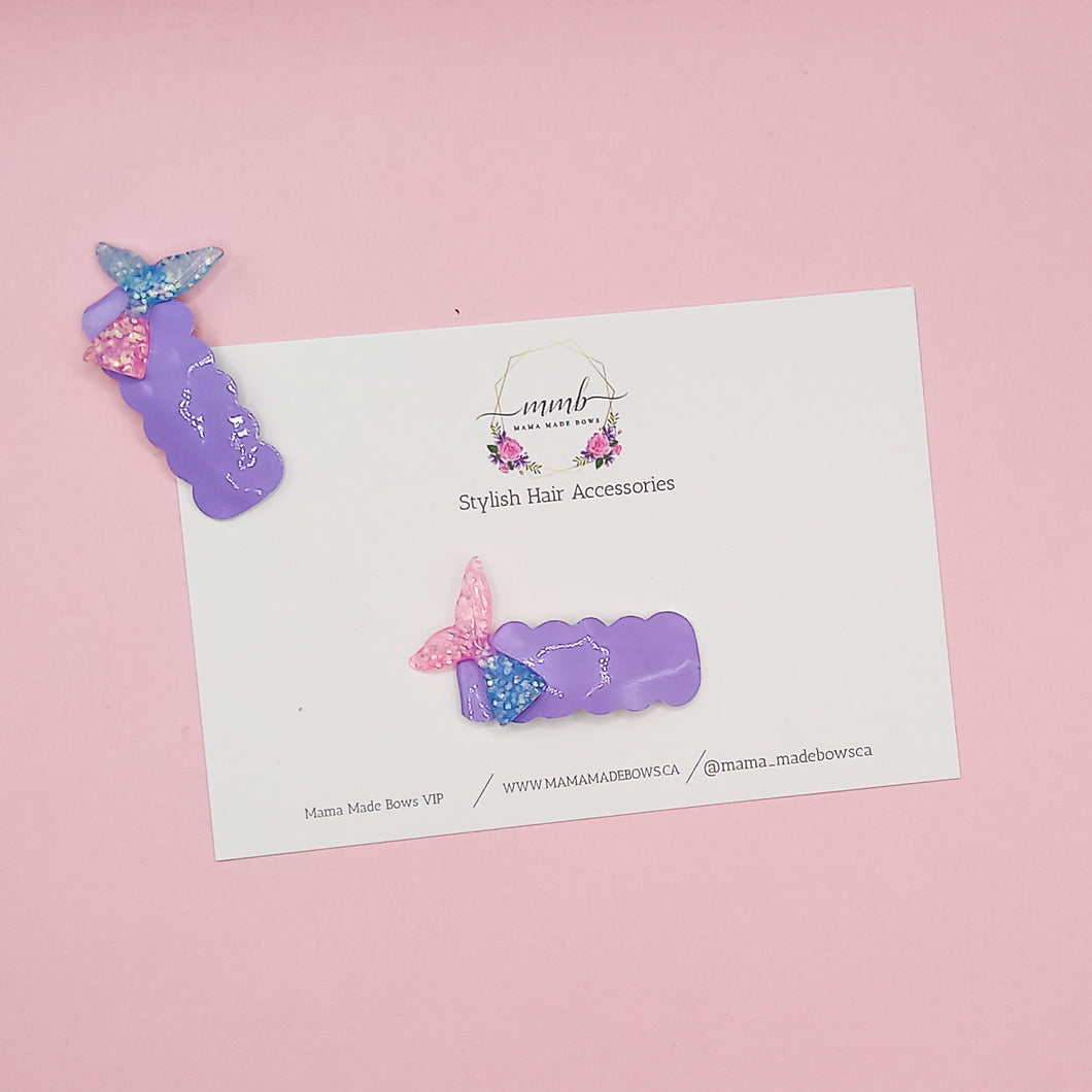 Mermaid Tail Snap Clip