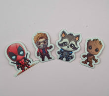 Load image into Gallery viewer, Guardians &amp; Deadpool Snap Clips
