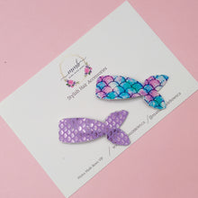 Load image into Gallery viewer, Mermaid Tail Snap Clip Set
