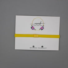 Load image into Gallery viewer, Yellow Nylon Interchangeable Headband
