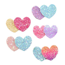 Load image into Gallery viewer, Chunky Glitter Heart Hair Clip
