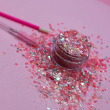 Load image into Gallery viewer, Valentine&#39;s Glitter Hairgels (All Glitter)
