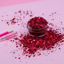 Load image into Gallery viewer, Valentine&#39;s Glitter Hairgels (All Glitter)
