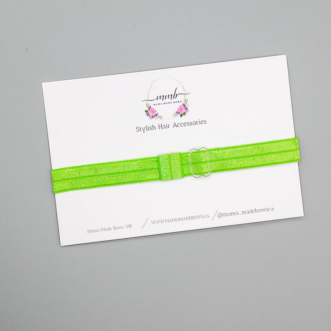 Green Interchangeable/Adjustable Headband
