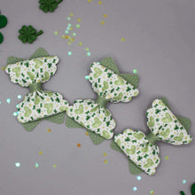 Load image into Gallery viewer, Green Shamrocks Kenna Bow
